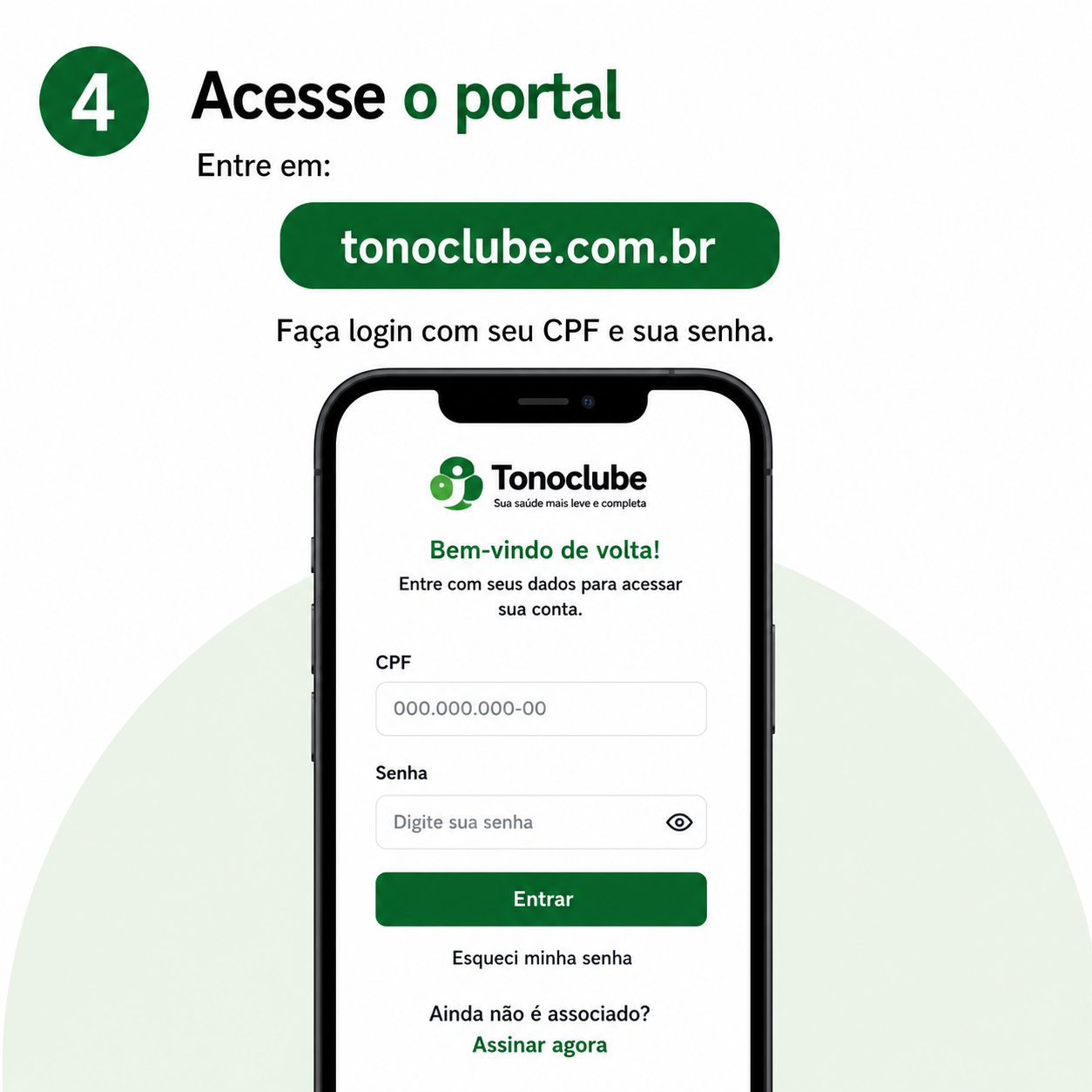 Acesse o portal